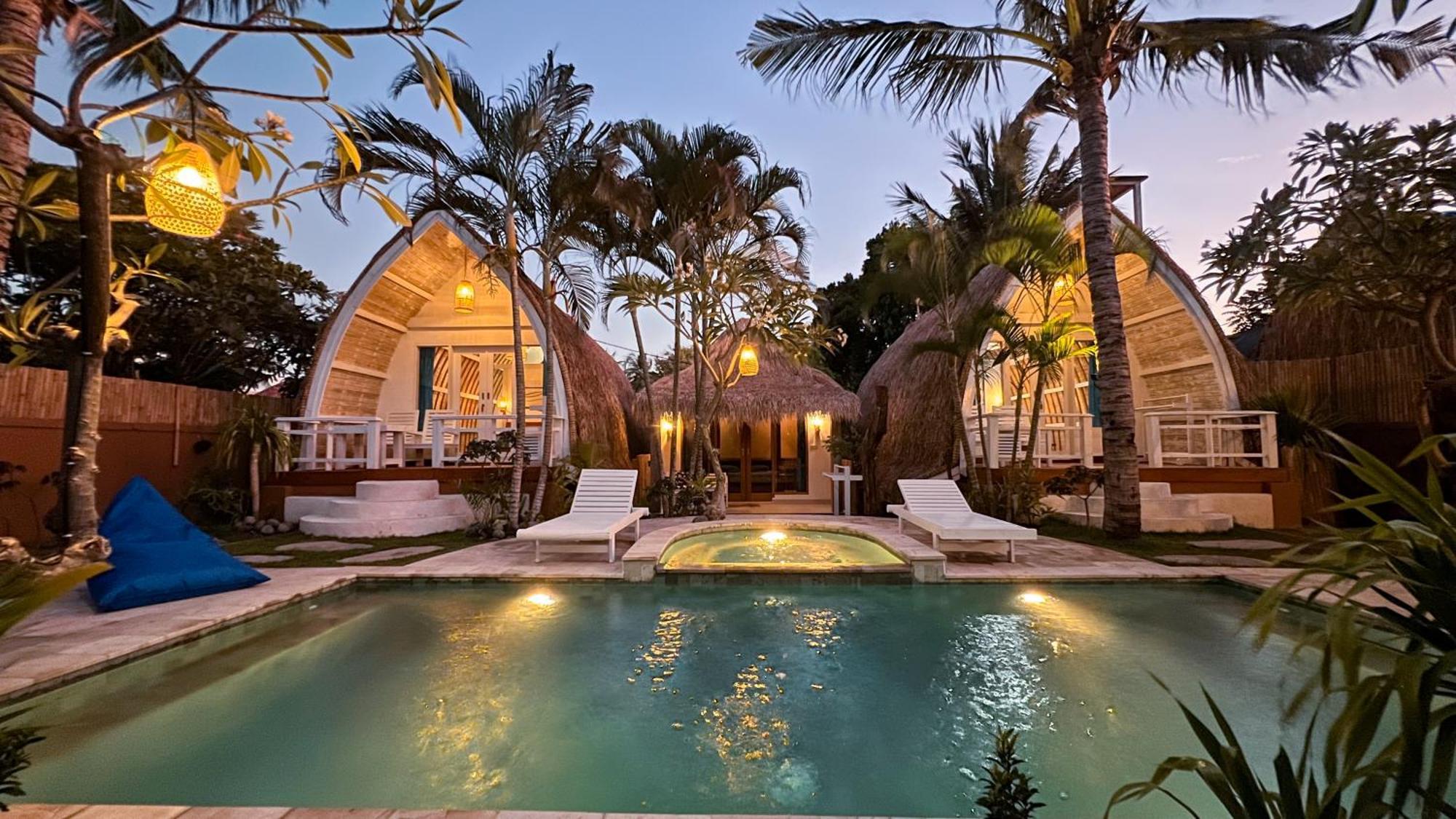 Coconut Dream Villas Gili Trawangan Dış mekan fotoğraf